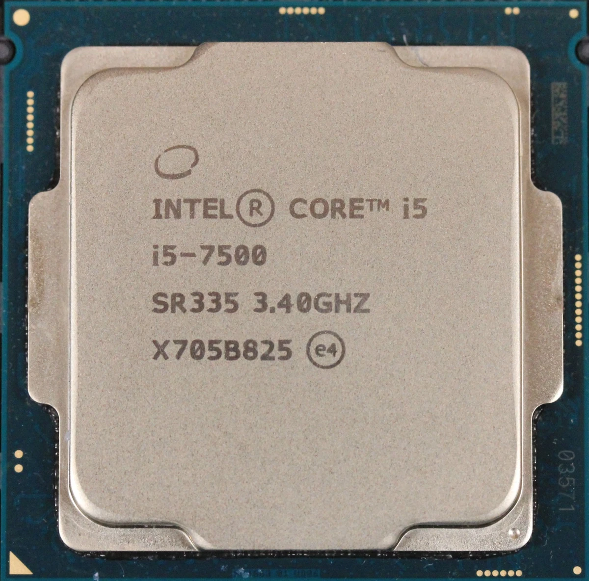 Intel Core i5-7500 Processor Model Computer Processors (CPUs) for