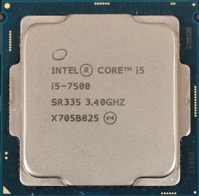 Intel Core i5-7500 @ 3.4GHz (SR335) Processor