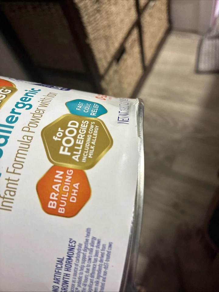 Fórmula infantil hipoalergénica Enfimal NUTRAMIGEN 2 latas de 12,6 OZ y lata de 19,8 OZ Foto 2 de 4