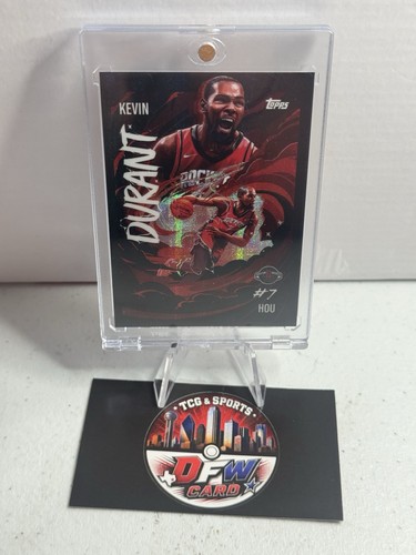 Kevin Durant #UV-3 2025 Topps Chrome Ultra Violet All-Stars card
