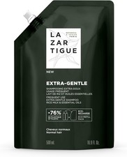 Image of LAZARTIGUE EXTRA-GENTLE Sulfate-Free Daily Shampoo, Enriched with Rice Milk & E
