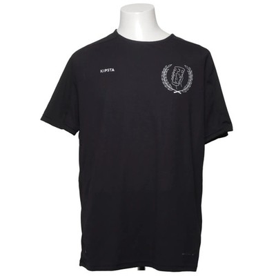Kipsta, T-shirt, Größe: XL, Schwarz, Polyester, Print, Herren #Bg0