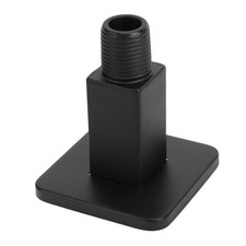  Proof Black Stainless Steel Straight Shower Arm For Bathroom Ceiling Mount