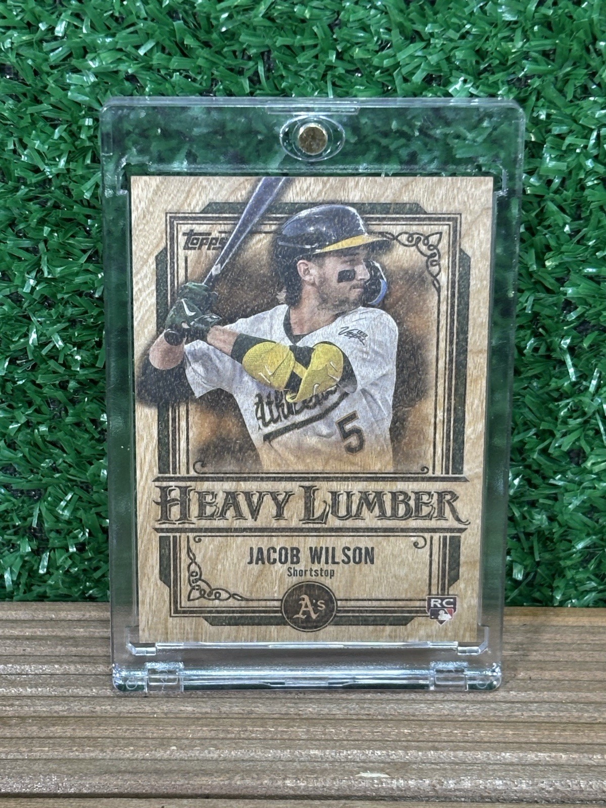2025 Topps Update Heavy Lumber Jacob Wilson (#HL-68) Athletics RC SSP