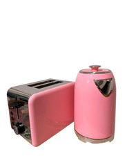 Bistro Chef Kettle and Toaster Set-Gift Set-1.7L Boil Dry - Colours Available