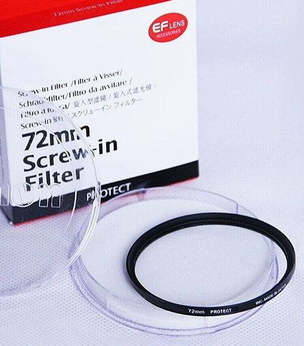 62mm/72mm/82mm  UV PROTECT Filter for Canon Camera Lens