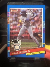 1991 Donruss All-Star Ken Griffey Jr Error Card