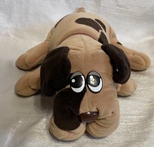 TONKA Pound Puppy Large 17" Brown with Black Spots, Vintage 1985