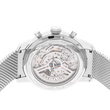 Breitling Top Time B01 Ford Mustang Steel Auto Green Bracelet 41mm AB01762A1L1A1 5
