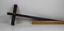Fabulous Antique Patd 1873 Rosewood & Brass 2...