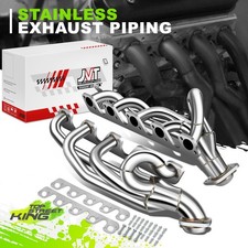 Pair 5-1 Design Exhaust Manifold Headers For Dodge Ram 2500 3500 8.0l V10 96-02