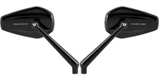 Arlen Ness Mini Stocker Right & Left Black Mirror Screw-In Universal & Harley