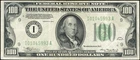 1934 $100 One Hundred Dollar Minneapolis Federal Reserve Note FRN Fr#2152I