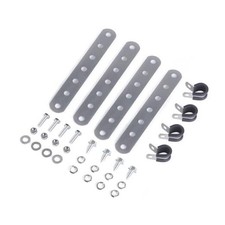 Oil Cooler Metal Mounting Bracket Kit used for 3/4 inch Coolers Compatible