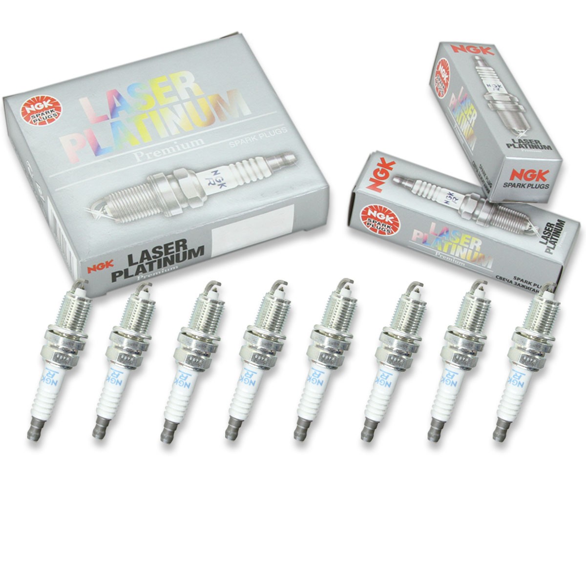 8 pc NGK 3271 PZFR6F-11 Laser Platinum Spark Plugs for XC12PEPB RC12PMPB4 qm