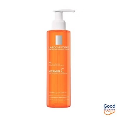 La Roche Posay Brightening Vitamin C Antioxidant Foaming Face Cleanser 6.76 fl o