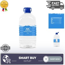 5L Bottled Still Spring Water - Pure, Mineral-Rich Flavor, Recyclable Option