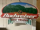 Large Vintage 1994 Budweiser Beer Collectible Tin Metal Sign 60"x26" USED CoND