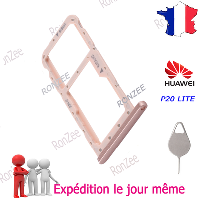 Tiroir Carte SIM Et Micro SD Pour Huawei P20 Lite - Plateau De Remplacement - Neuf