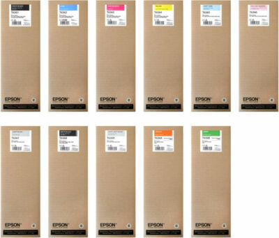 Original Tinte Epson Stylus Pro 7700 WT7900 P7900 9890 / T6361 -T6369  je 700ml