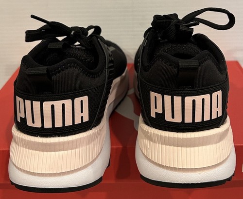 PUMA Women's PC Runner Sneaker Running Shoes, Black/Pink NEW!! Size 9 - 第 3/6 張圖片