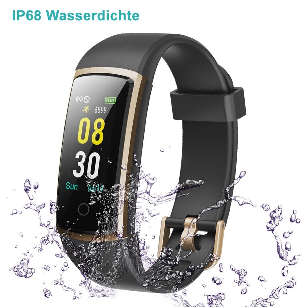 Yamay SW336 Fitness Tracker Pulsmesser Schrittzähler Fitnessuhr