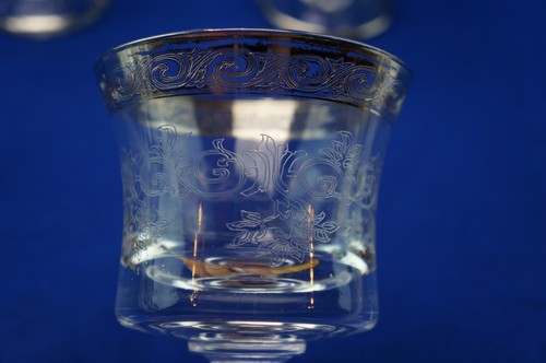 Copas de agua banda de platino UNK13598 (6), 5" X 3 5/8" - Imagen 5 de 9