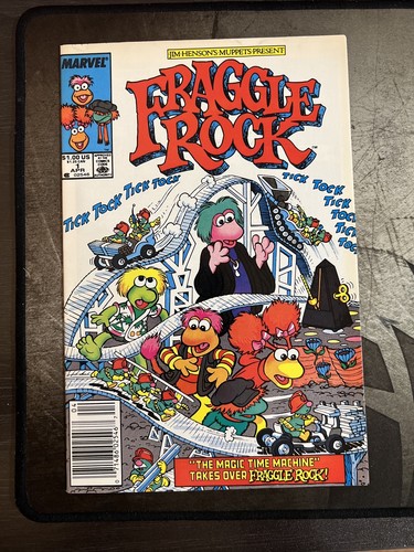 1985 Marvel Comics Fraggle Rock #1 1st Appearance Fraggles In Comic, NEWSTAND - Picture 2 of 4