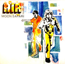 Air French Band - Moon Safari -  CD, VG