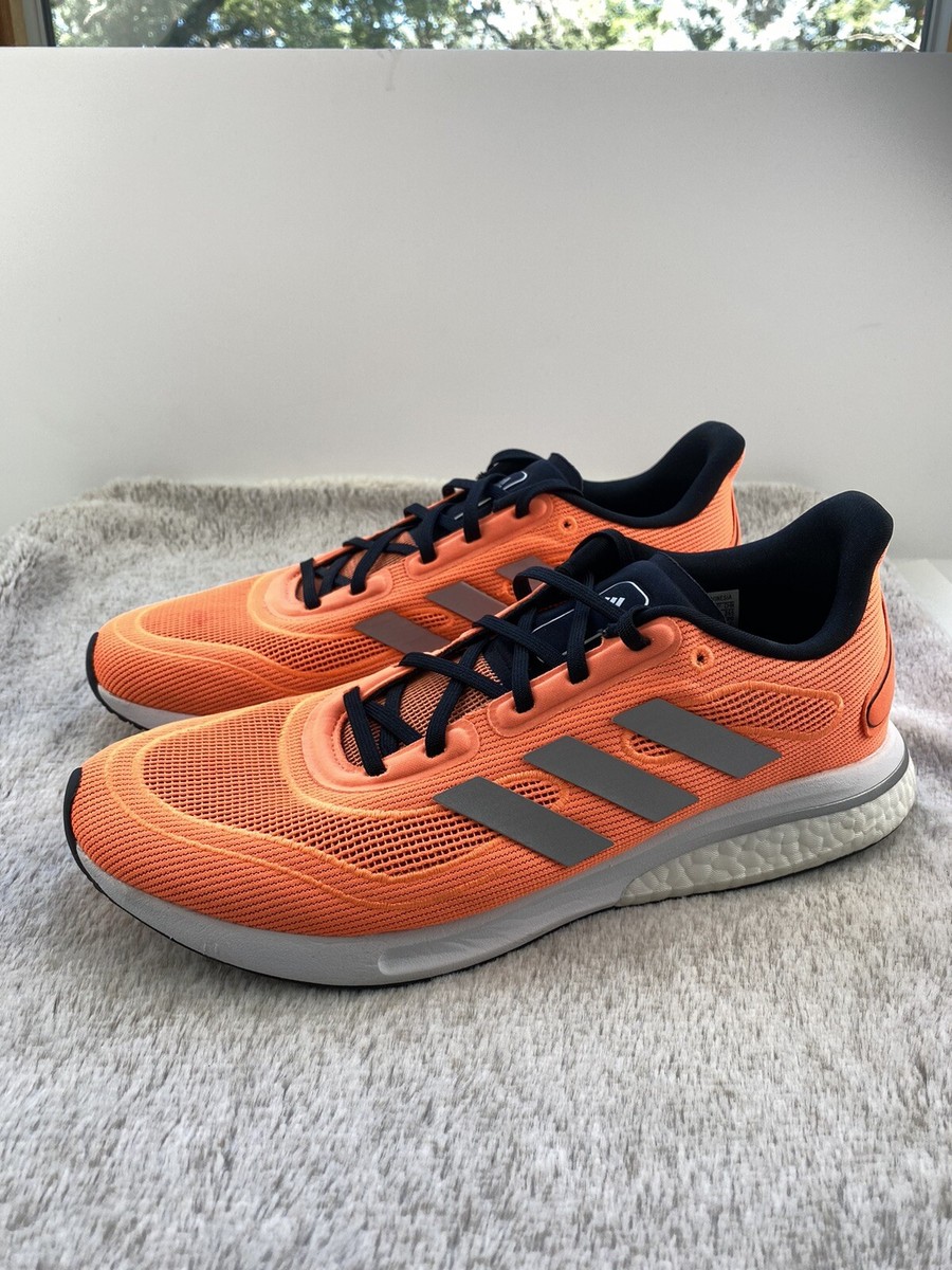 adidas Supernova Sneakers Men's Size Bounce PrimeGreen FX6820 Bright  Orange