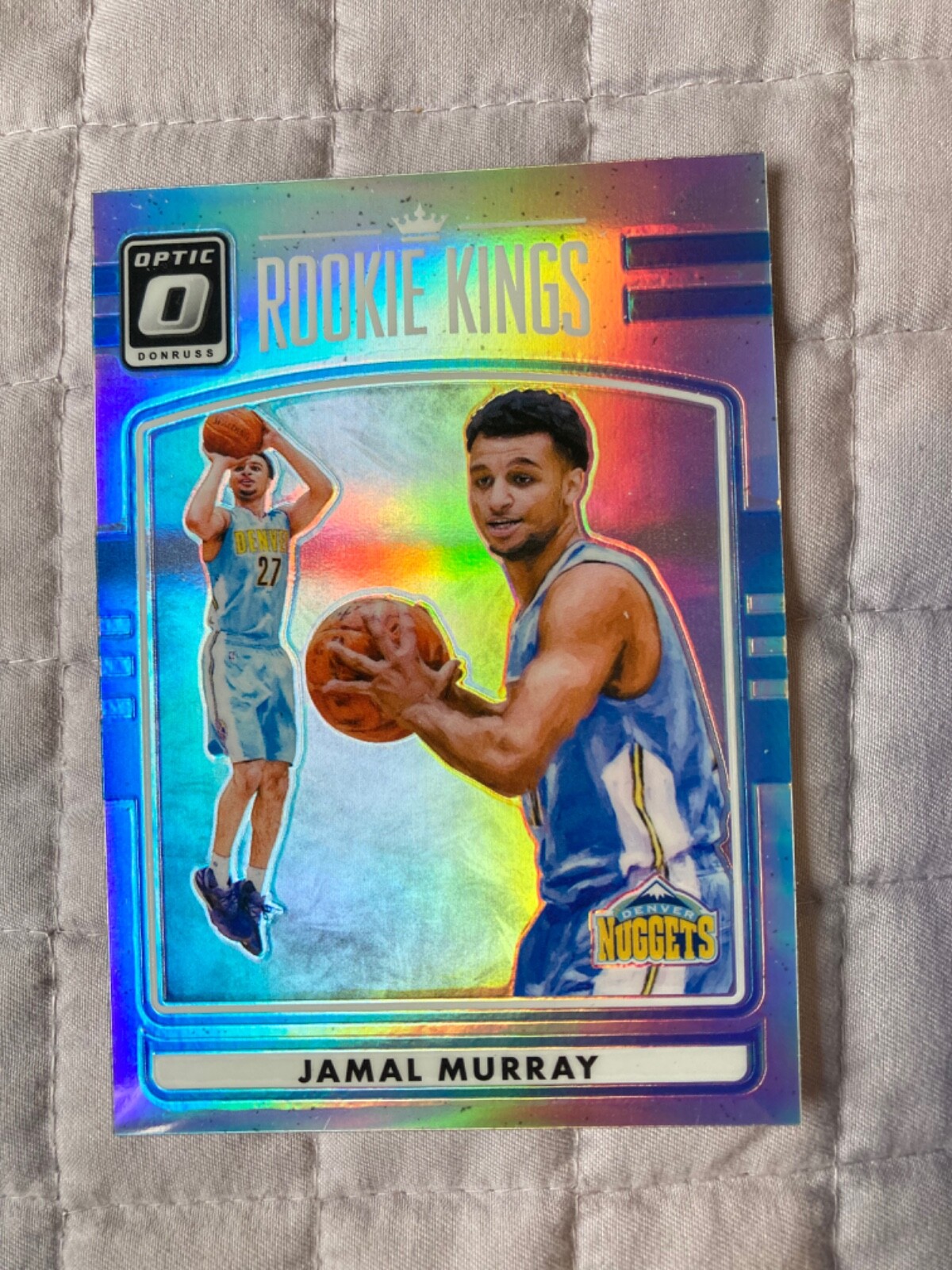 Jamal Murray 2016-17 Optic Rookie Kings Holo Silver Prizm #7 Rookie Card RC