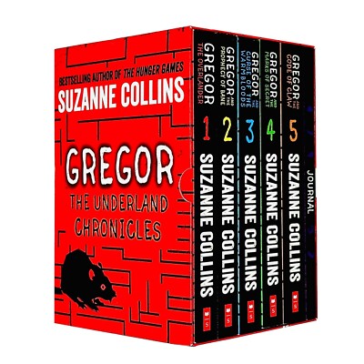 洋楽 UNDER GROUND CHRONICLES Gregor the Underground Chronicles 6 Books Box Set by Suzanne