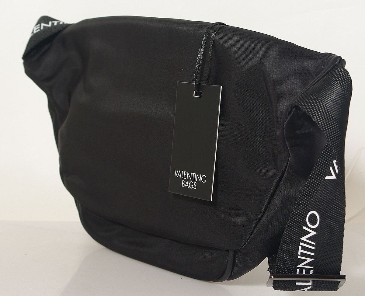 Valentino Bags メンズ 斜め掛け KYLO WAISTBAG ボディバッグ Valentino Bags Men's Kylo Black Nylon Belt Bag