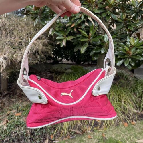 bright pink puma purse - Picture 1 of 14