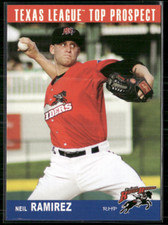 Neil Ramirez 2013 Texas League Top Prospect Set 