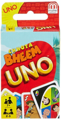 UNO CHHOTA BHEEM Kartenspiel Brandneu Sealed Verpackung Mattel Games Original...