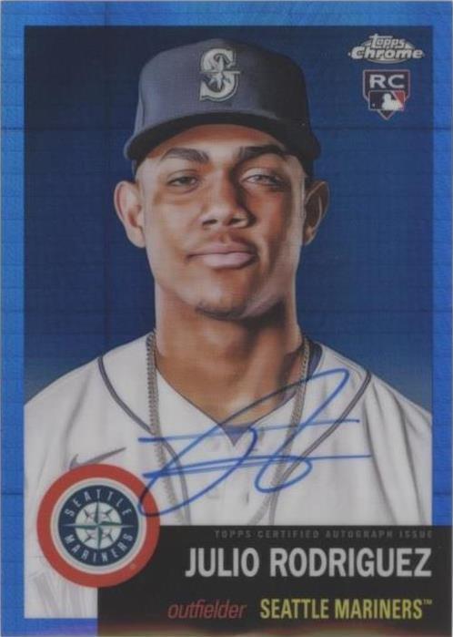 2022 Topps Chrome Platinum Anniversary - Julio Rodriguez #CPA-JRO - 1 of 1