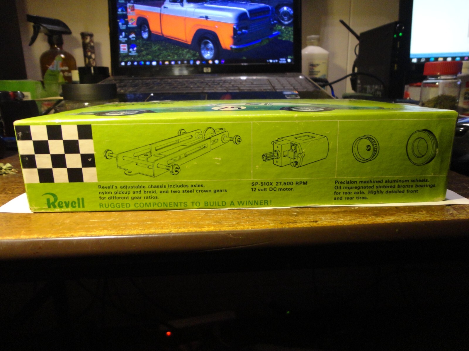 vintage 1/32 slot cars pre1970 revell model racer aston martin db5 w
