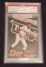🔥1993 CLASSIC BEST GOLD #115 DEREK JETER RC GEM MT GREENSBORO HORNETS🔥PSA 10