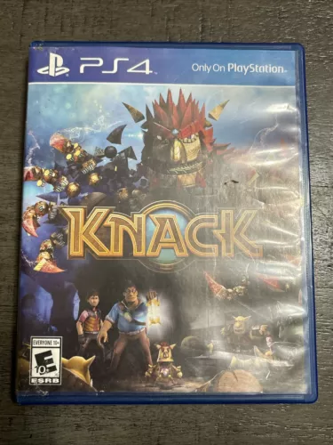 Knack Sony PlayStation 4 PS4 Game Pre owned good condition