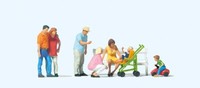 Preiser Figurensatz 1:87 Familienausflug Exklusiv Serie 10695