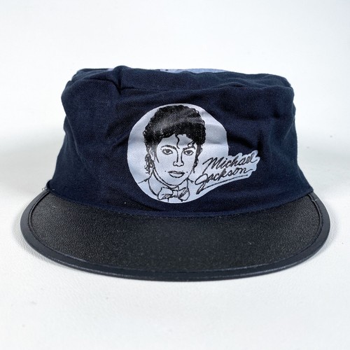 Vintage 80's Michael Jackson Thriller Painters Cap Hat - Picture 14 of 15