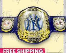 New York Yankees MLB base ball Championship Belt 4mm Zinc