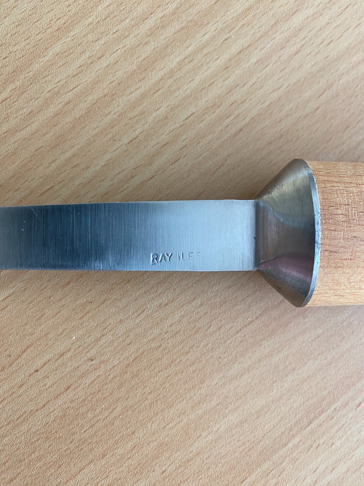 Virtually Unused Ray Iles 1/4" mortice mortise chisel D2 Steel eBay