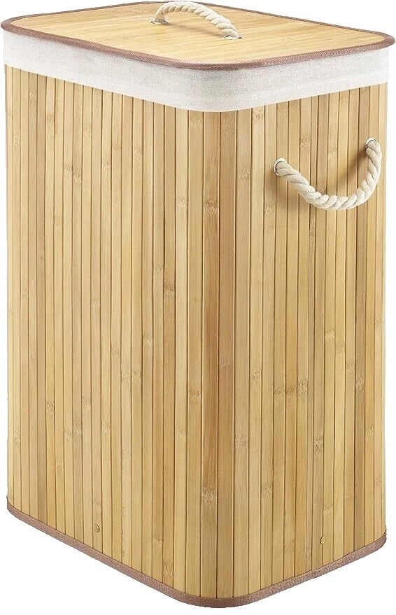Whitmor Bamboo Laundry Carts & Hampers