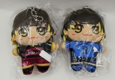 Blue Lock Exhibition Limited Plush Doll Mascot Chain Meguru Bachira Set of 2 NEW