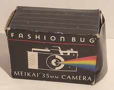 VINTAGE MEIKAI 35MM CAMERA CASE FASHION BUG UNUSED UNTESTED SEALED DAMAGED BOX