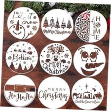 Christmas Stencils for Painting on Wood 12  Christmas Stencil Xmas 12" Xmas 01
