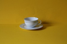 Alt Tirschenreuth Venezia Schwarz Teetasse mit Untertasse Tasse Untere Gedeck