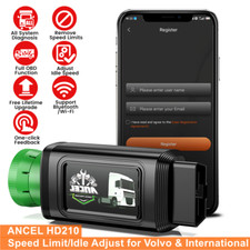 Diesel Truck Scanner Diagnostic Tool For Volvo International Idle Speed Limit